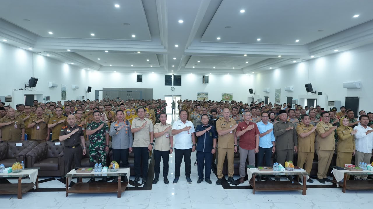 Polresta Karawang Gelar Sosialisasi Pilkades Serentak Secara Elektronik/Digital Tahun 2026