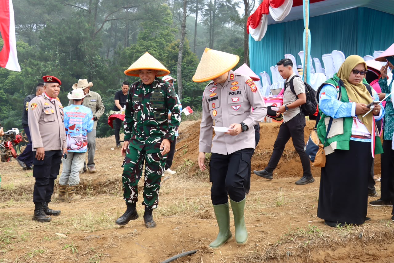 Polri Dukung Percepatan Swasembada Bawang Putih, Kapolres Ciamis: Sinergi dan Pendampingan Jadi Kunci
