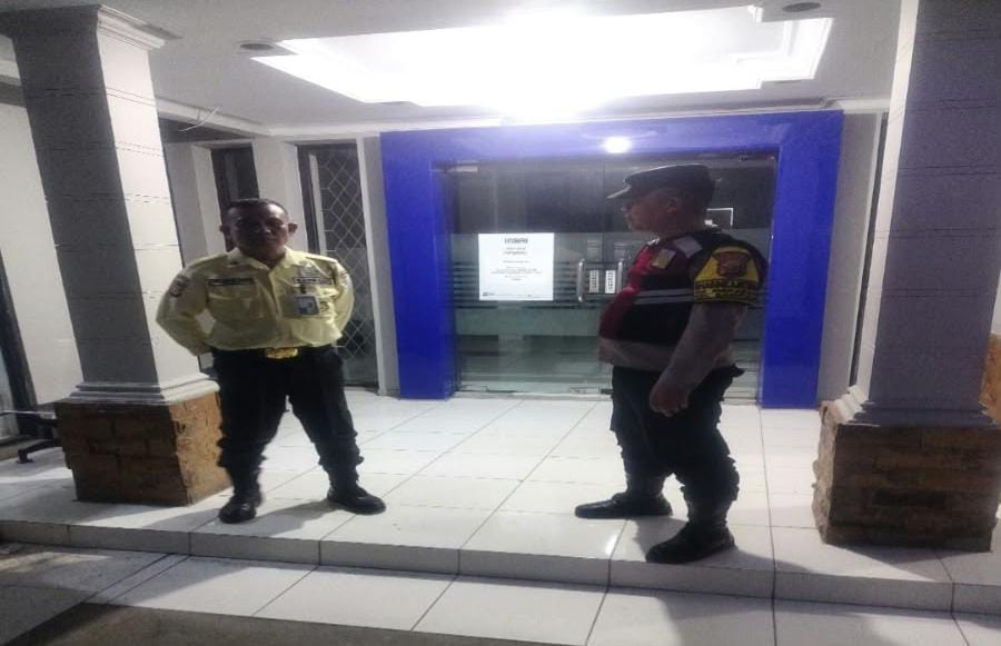 Kunjungi BRI Gempol Patroli Prekat Polsek Banyusari di Malam Hari