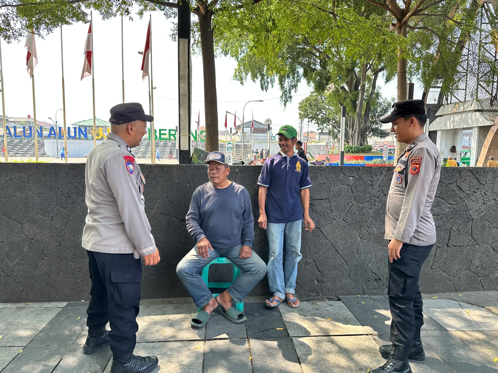 Ops Libas 2026, Polda Jabar Sambangi Alun-Alun Ujungberung, Edukasi Warga Cegah Kejahatan Jalanan