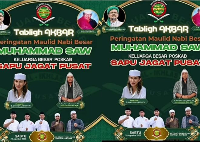 Paskah Sapu Jagat Pusat Akan Gelar Tabligh Akbar, Habib Bahar Smith Hadir Berikan Tausyiah