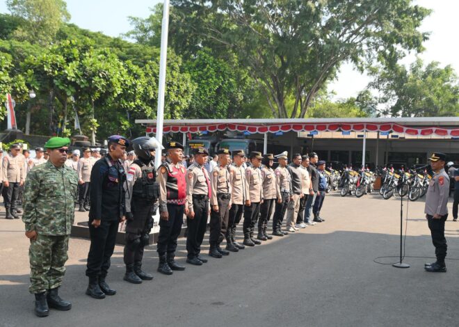 Polrestabes Bandung Siagakan 802 Personel di Titik Rawan Unjuk Rasa