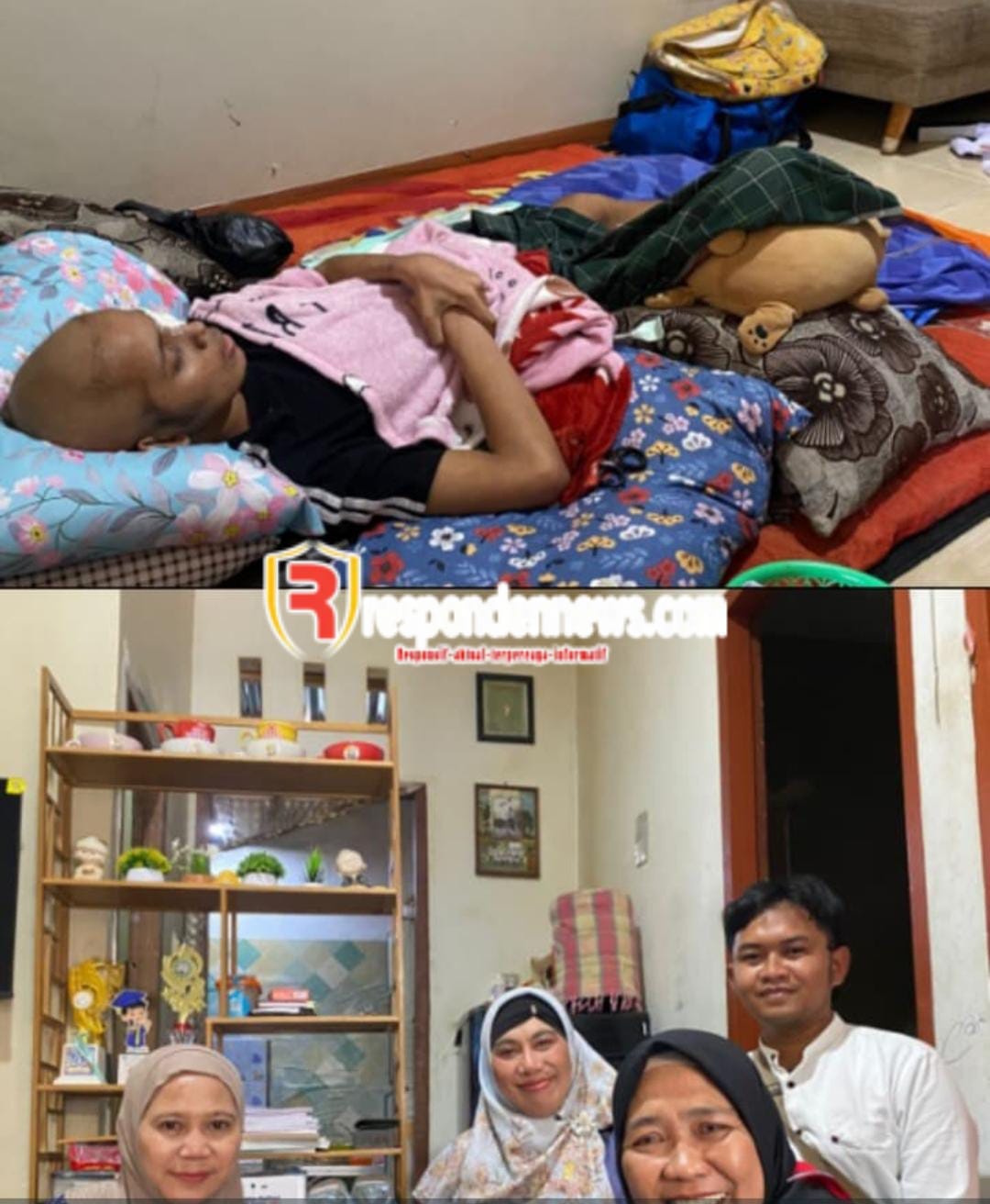 Kunjungan Camat Cidahu, PGRI dan Kwartir Ranting Cidahu Disambut Hangat Keluarga Ahgna