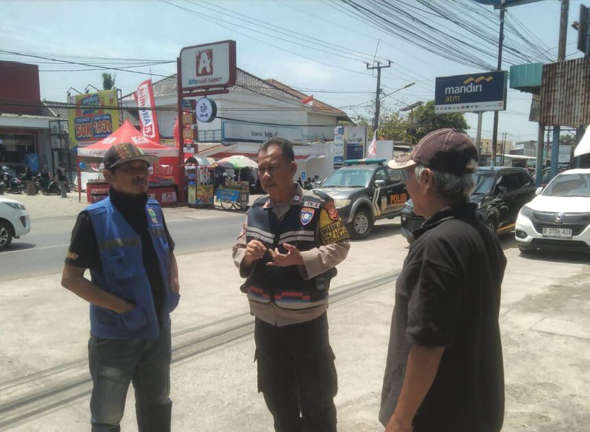 Ciptakan Kondusifitas Lingkungan, Polsek Telagasari Sebar Himbauan Kamtibmas