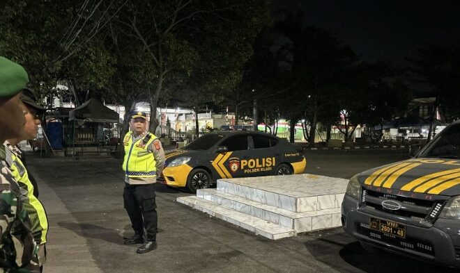 Apel Gabungan 3 Pilar Dalam Rangka Persiapan Patroli Skala Besar di Wilayah Hukum Polsek Klari