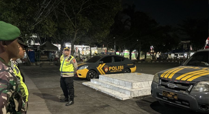 Apel Gabungan 3 Pilar Dalam Rangka Persiapan Patroli Skala Besar di Wilayah Hukum Polsek Klari