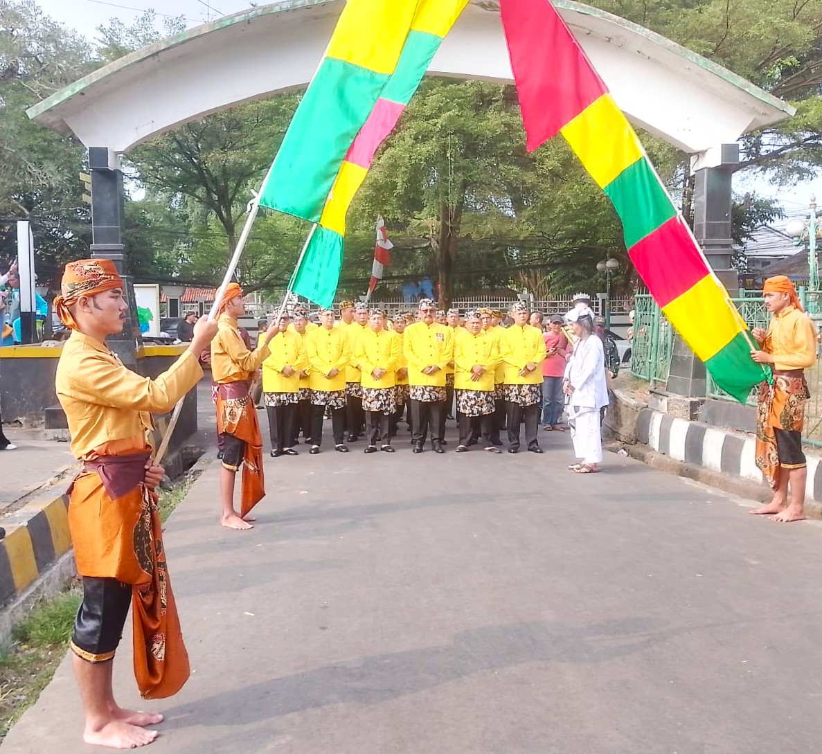Dandim 0607 Hadiri Sekar Budaya, Semarak HJKS ke-156 Penuh Pesan Pelestarian Budaya Sukabumi