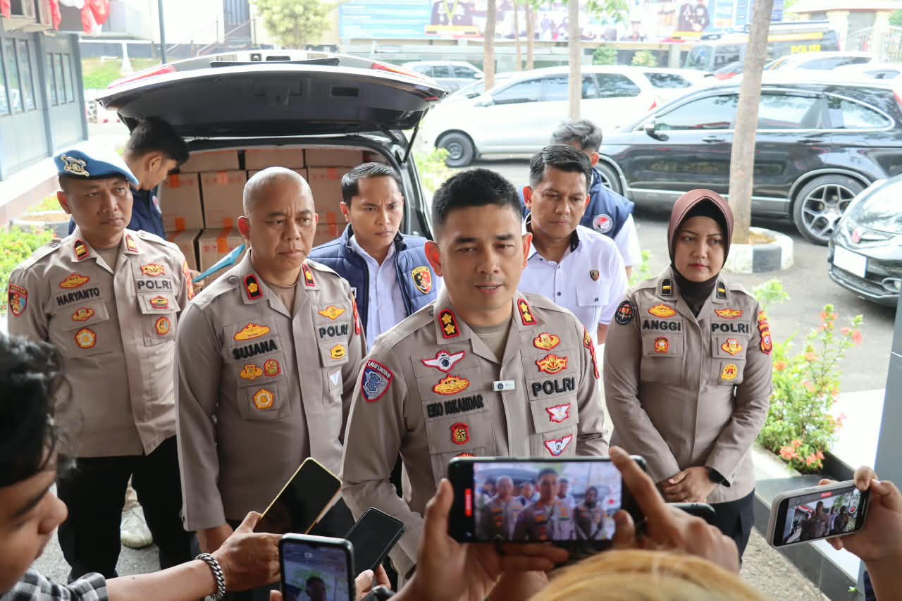 Polres Ciamis Ungkap Penjualan Minuman Beralkohol Tanpa Izin, Amankan 1.200 Botol