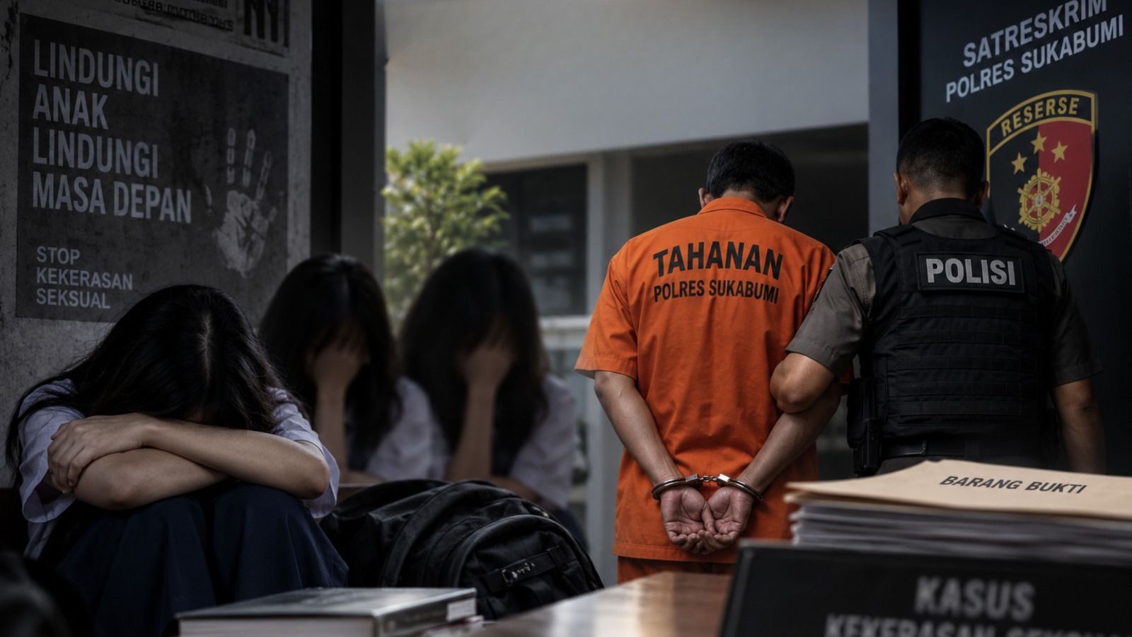 Polres Sukabumi Ungkap Dugaan Kekerasan Seksual terhadap Tiga Pelajar Oknum ASN