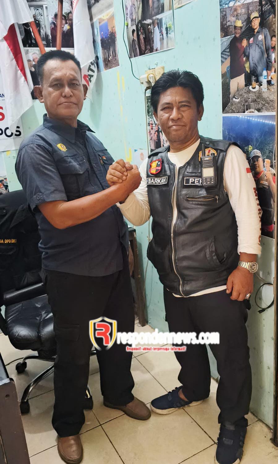 Ketua DPD DKI FWJI Jakarta Gelar Silaturahmi di Sekretariat Lorong 103 Blok B no K1-42 Permai