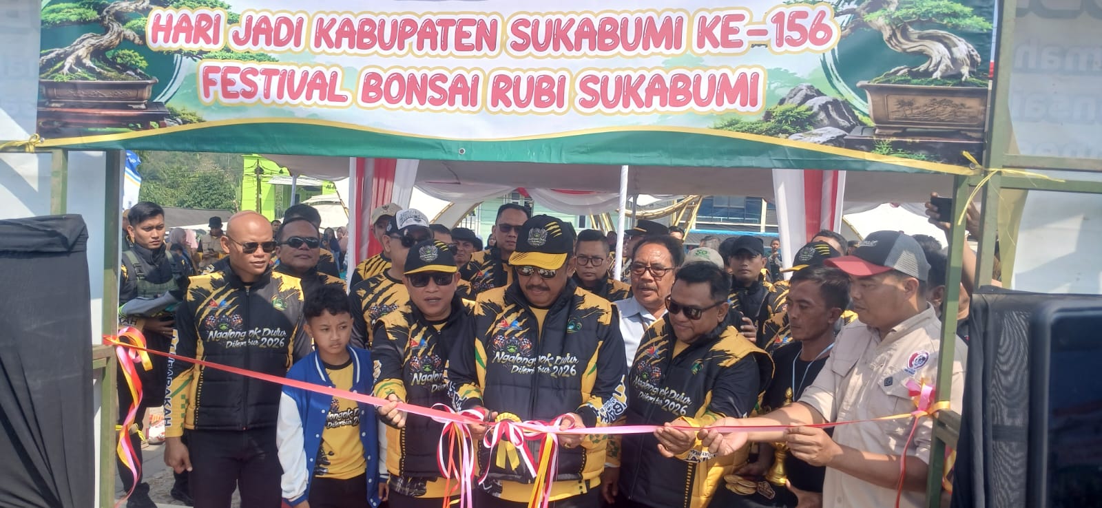 Dandim 0607 Ikuti Touring Ngalongok Dulur di Lembur Baraya, Semarak Hari Jadi Kabupaten Sukabumi ke-156
