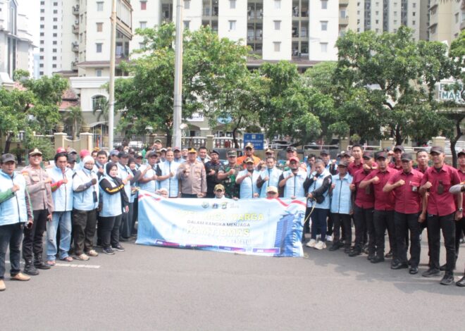 Apel Jaga Warga Dalam Rangka Menjaga Kamtibmas, Polri Hadir Bersama Masyarakat Jaga Kemayoran