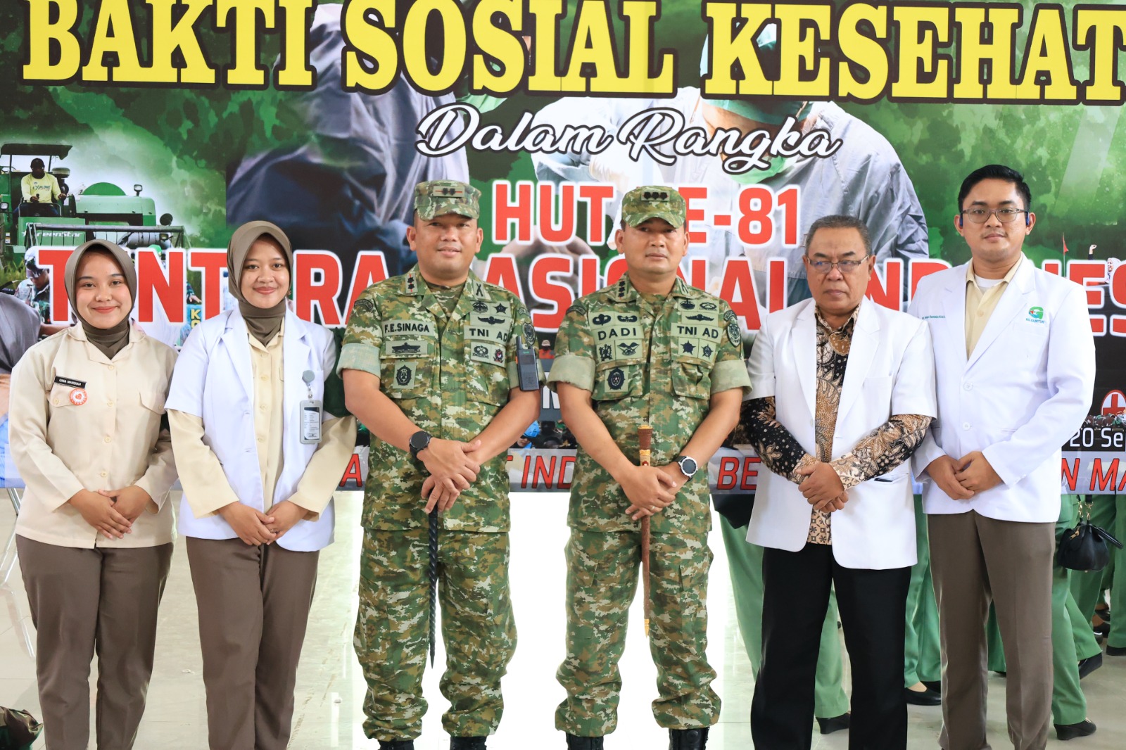 Dandim 0611/Garut Dorong Kepedulian Sosial TNI melalui Bakti Sosial HUT ke-81