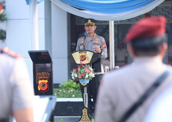 Kapolresta Karawang Imbau Masyarakat Jaga Kedamaian Saat Sampaikan Aspirasi