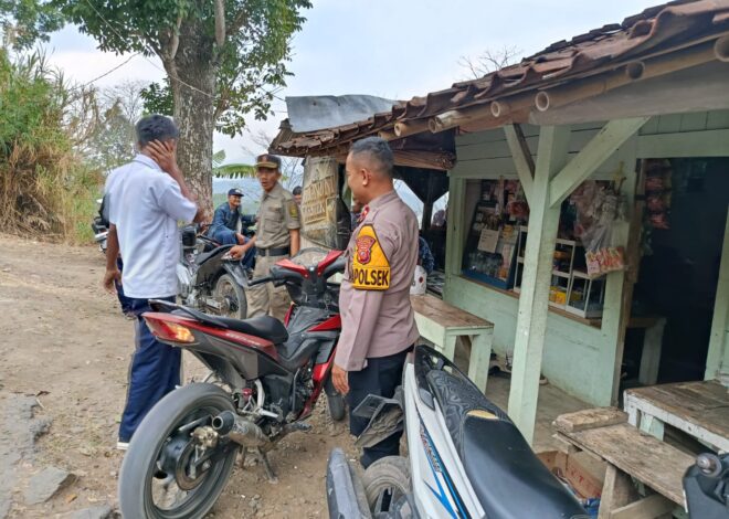 Tegas ! Polsek Gegerbitung Sikat Habis Knalpot Brong dan Siswa Bolos