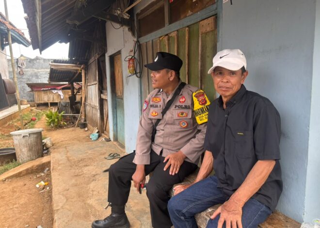 Polsek Panjalu Perkuat Kamtibmas melalui Patroli Dialogis di Wilayah Sukamantri