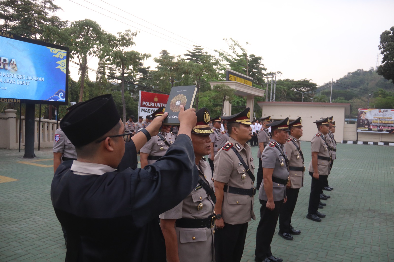Rotasi Jabatan Polres Sukabumi, Sejumlah PJU dan Kapolsek Jajaran Berganti