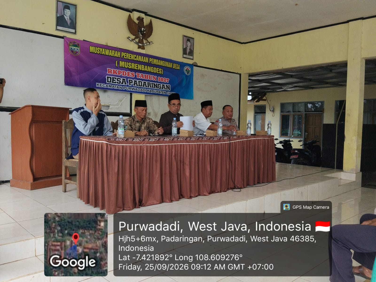 Bhabinkamtibmas Polsek Lakbok Kawal Musrenbangdes RKPDes 2027 Desa Padaringan