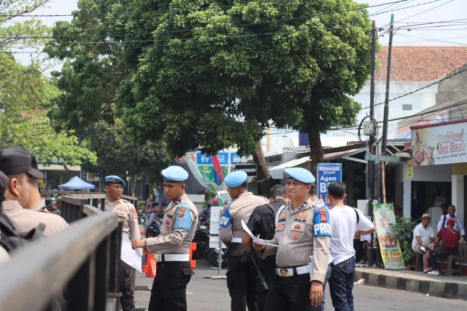 Polres Ciamis Kawal Pertandingan PSGC Ciamis vs Semen Padang FC, Pastikan Penonton Aman dan Kondusif