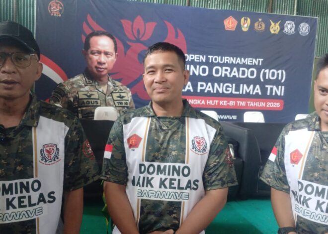 OPEN TOURNAMENT DOMINO ORADO 101 | PIALA PANGLIMA TNI | HUT TNI KE-81 | KODIM 0607/SUKABUMI